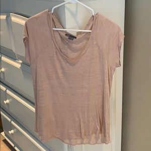 vince scoop neck flowy tee